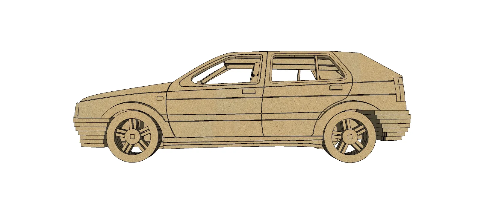 Laser Car Design 2 | فایل CNCmood