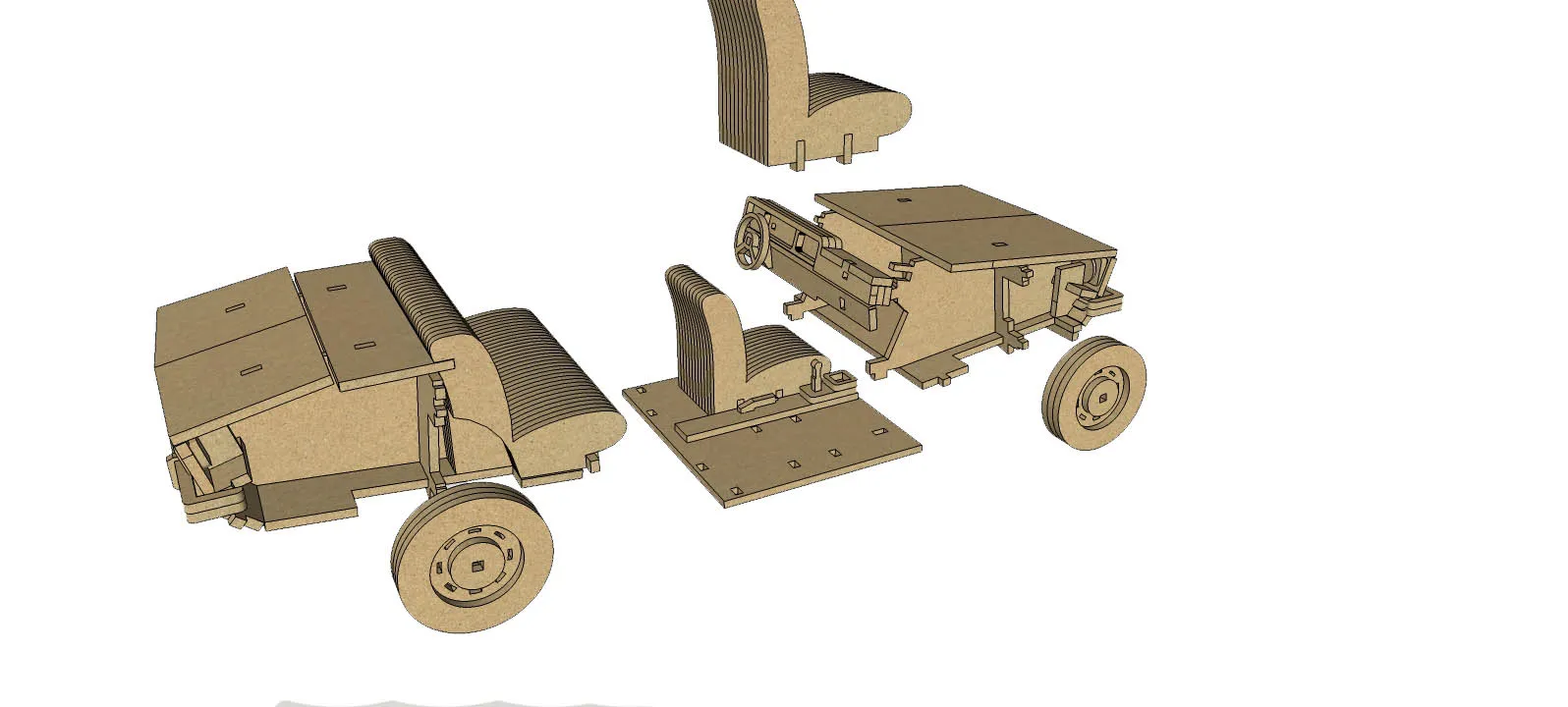 Laser Car Design 10 | فایل CNCmood