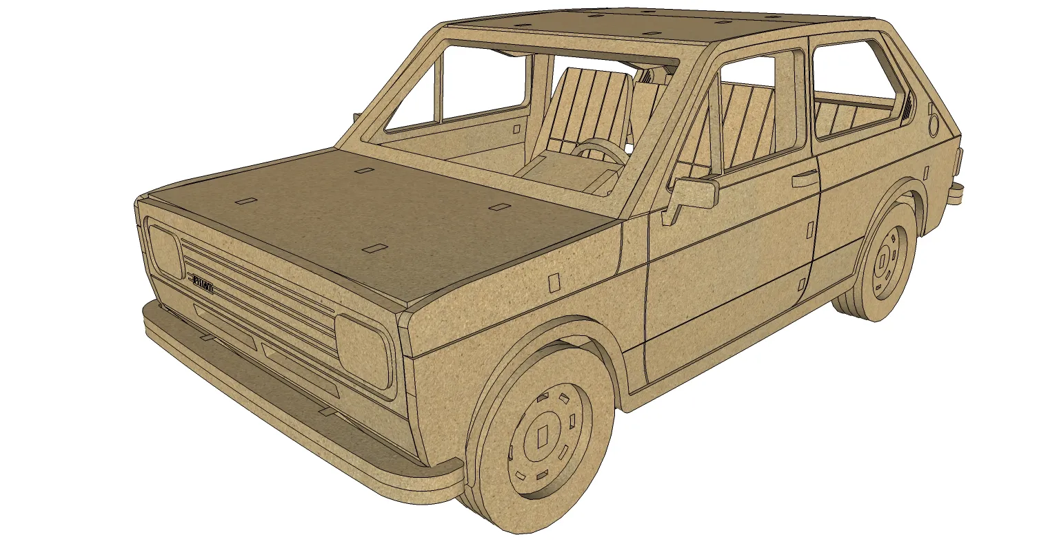 Laser Car Design 13 | فایل CNCmood