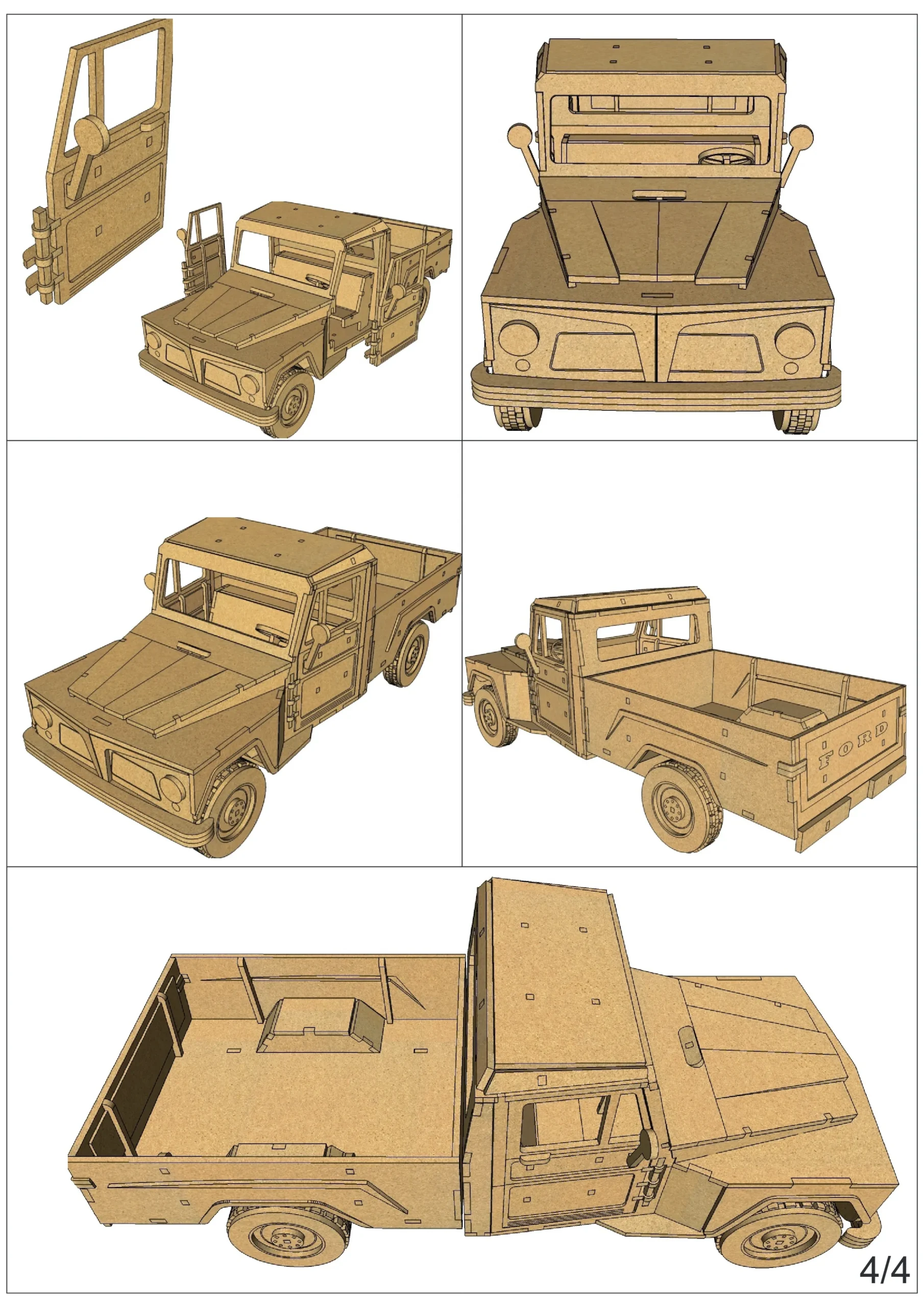 Laser Car Design 15 | فایل CNCmood