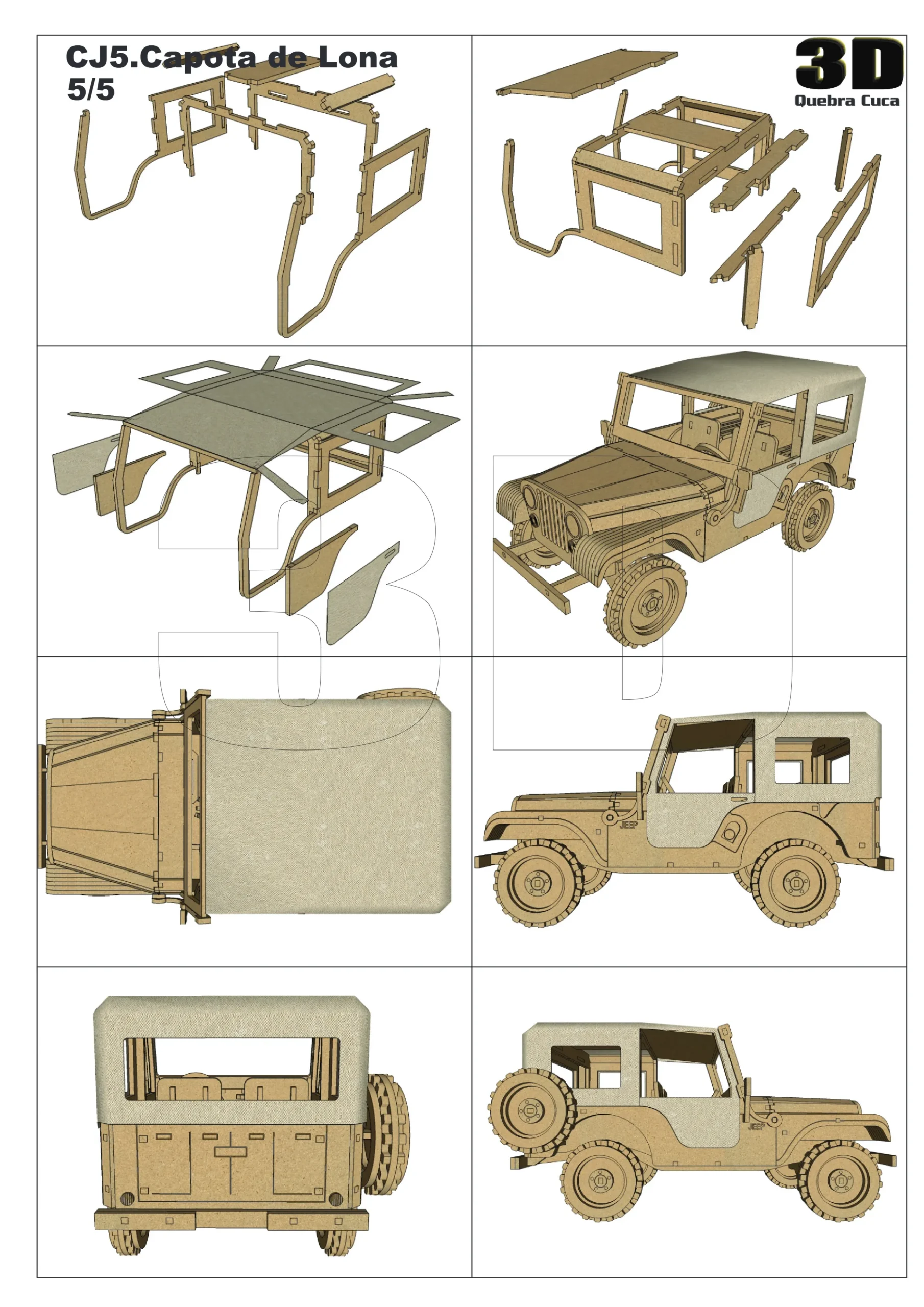 Laser Car Design 19 | فایل CNCmood